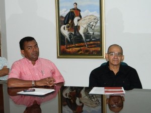 Rector UPC Jesualdo Hernandez y Decano de Educación Jaime Maestre