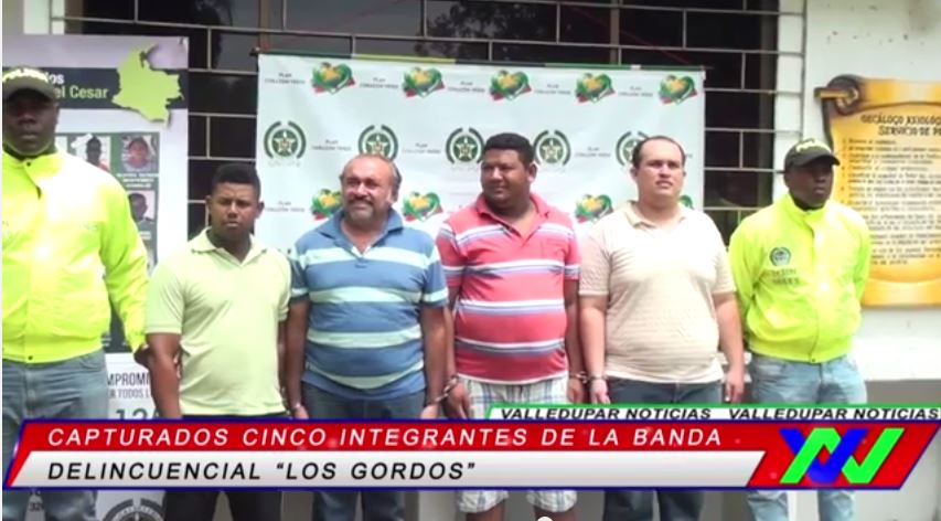 Capturados cinco integrantes de la banda «Los&nbsp;Gordos»