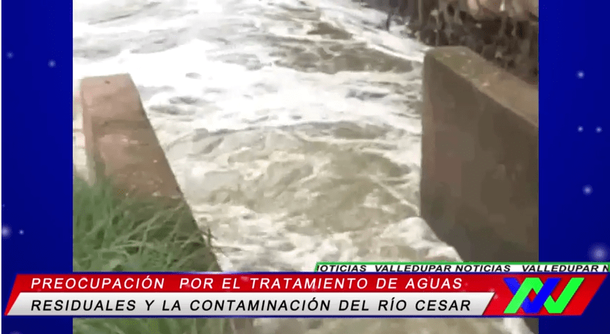 Preocupación por el tratamiento de aguas residuales y la contaminación del Río&nbsp;Cesar