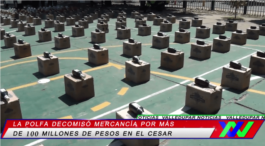 Decomisan mercancía por más de 100 millones de pesos en el&nbsp;Cesar