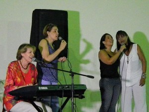 Rita Fernandez Estela Duran E Eliana Gnecco y Jenny Cabello