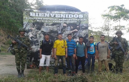 6 presuntos “raspachines” fueron capturados en flagrancia en Pailitas,&nbsp;Cesar