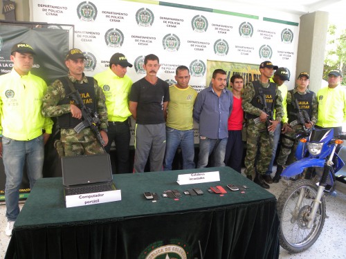 Capturados 5 integrantes del&nbsp;ELN