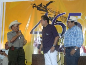 Isaac Carrillo Alberto Salcedo y Rosendo Romero