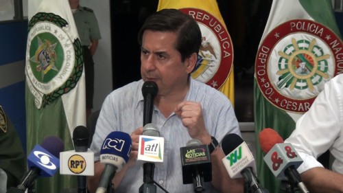 Cámaras de seguridad para Valledupar anunció Ministro del&nbsp;Interior