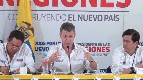 El presidente Santos presidió consejo de ministros en&nbsp;Valledupar