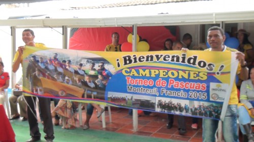 Homenaje a niños vallenatos que ganaron torneo en&nbsp;Francia
