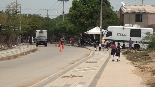 Frente de seguridad y sistema de alarmas en la comuna&nbsp;tres