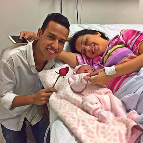 Nació Paula Elena, hija de Martín&nbsp;Elías