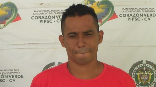 Capturado alias “Gerson» o «El Apa”  líder de la banda “La&nbsp;macarena”