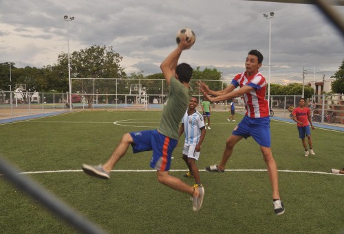 Nuevo parque de Los Cortijos fue entregado por alcalde&nbsp;Socarrás
