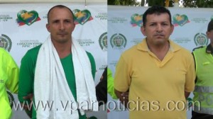Capturados por la policía un guerrillero de E.L.N. y un ex paramilitar0
