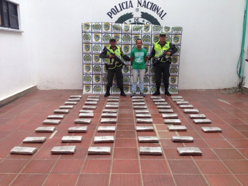 Decomisan 200 kilos de marihuana en operativos en el departamento del&nbsp;Cesar