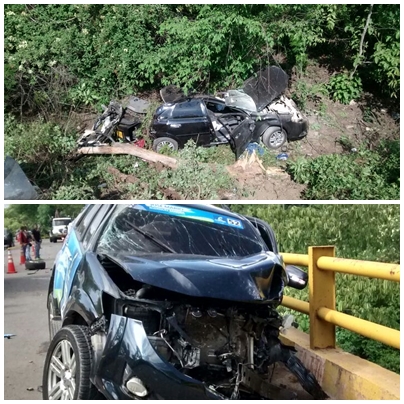 Una niña muerta y  4 heridos , trágico accidente en el&nbsp;Cesar