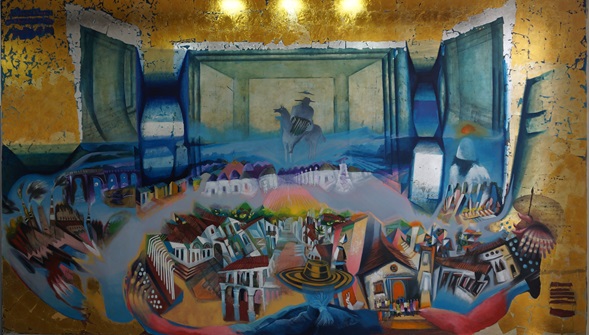 Presentación de mural “Canto de amor a Valledupar” del artista Francisco&nbsp;Ruíz