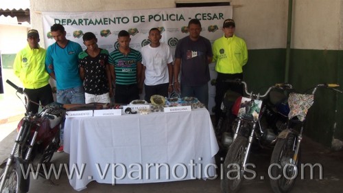 Operativos contra el microtráfico y robo de celulares en el&nbsp;Cesar