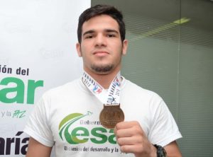medalla oro judo Ankangel Barbosa García