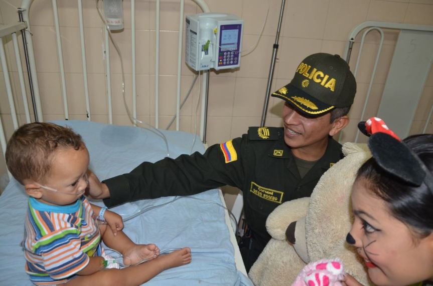 La Policía en el Cesar celebró el Día de los&nbsp;niños