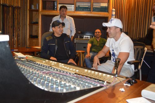 Jorge Celedón y Sergio Luis Rodríguez iniciaron grabación de álbum&nbsp;musical