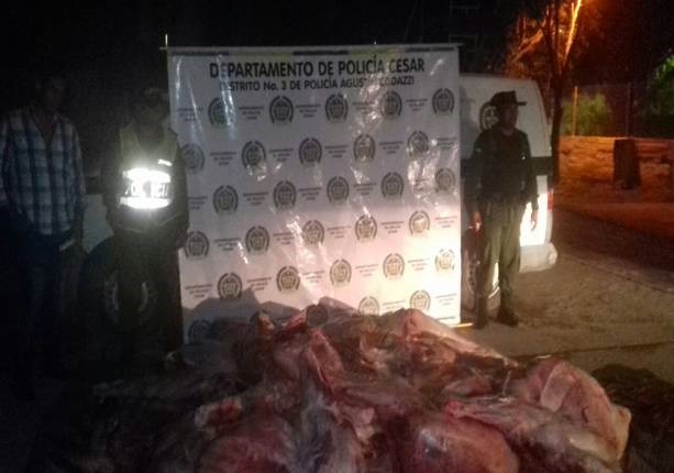 carne incautada en codazzi
