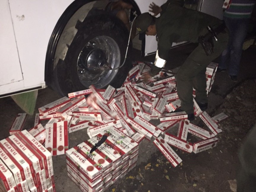 Golpe al contrabando de cigarrillos y otras&nbsp;mercancías