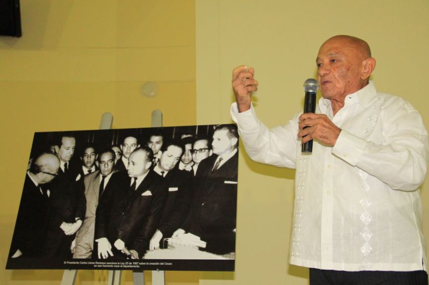 Gobierno Departamental presentó el libro  “La Creación del Cesar, memorias de una gesta” de José Antonio Murgas&nbsp;Aponte