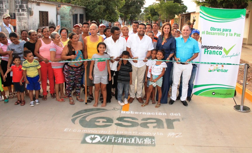 Pavimentos urbanos en La Nevada, 450 Años y Divino Niño fueron&nbsp;inaugurados