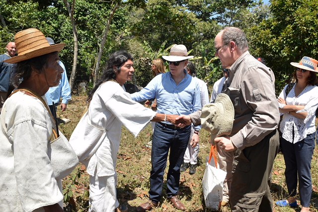 El Princípe de Mónaco en&nbsp;Colombia