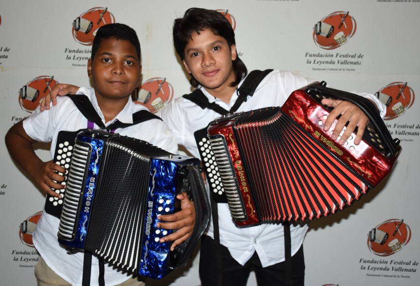 Jerónimo Andrés Villazón Murillo y Yerson Robles Peña, los nuevos Reyes Vallenatos en las Categorías Infantil y Juvenil