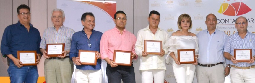 Comfacesar otorgó reconocimientos a sus proveedores de mayor&nbsp;trayectoria