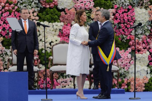 Duque y Marta Lucía