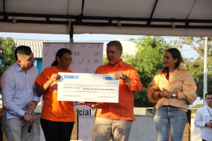 Gobernación  del Cesar aportará a programa nacional de mejoramiento de&nbsp;vivienda