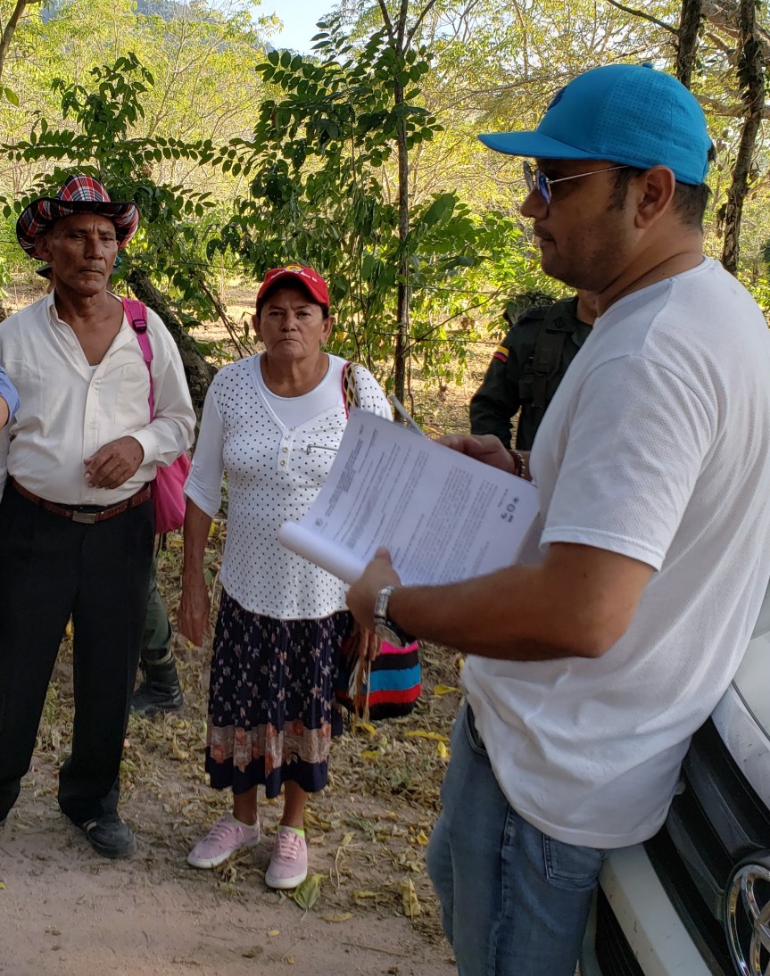 Familia de El Copey, víctima de los paramilitares, recuperó sus&nbsp;tierras