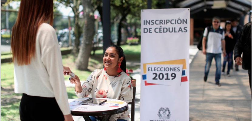 Del 8 al 14 de julio la Registraduría Nacional abrirá puntos de inscripción de cédulas donde habitualmente funcionan los puestos de&nbsp;votación