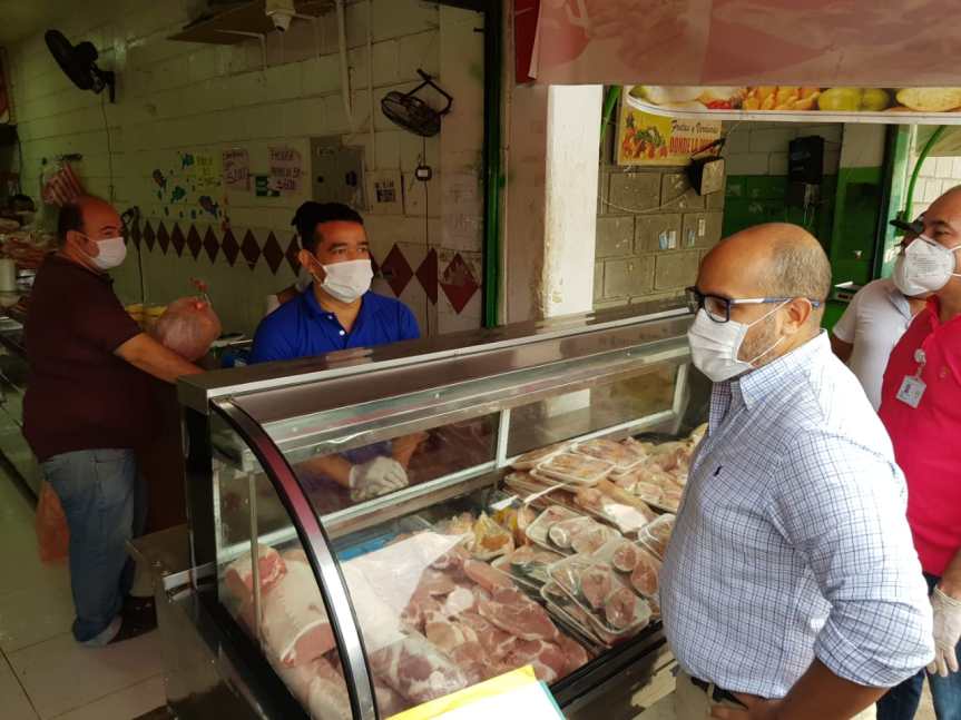 Con equipo de Seguimiento y Abastecimiento, Secretaría de Agricultura inspecciona centrales de abastos en el&nbsp;Cesar