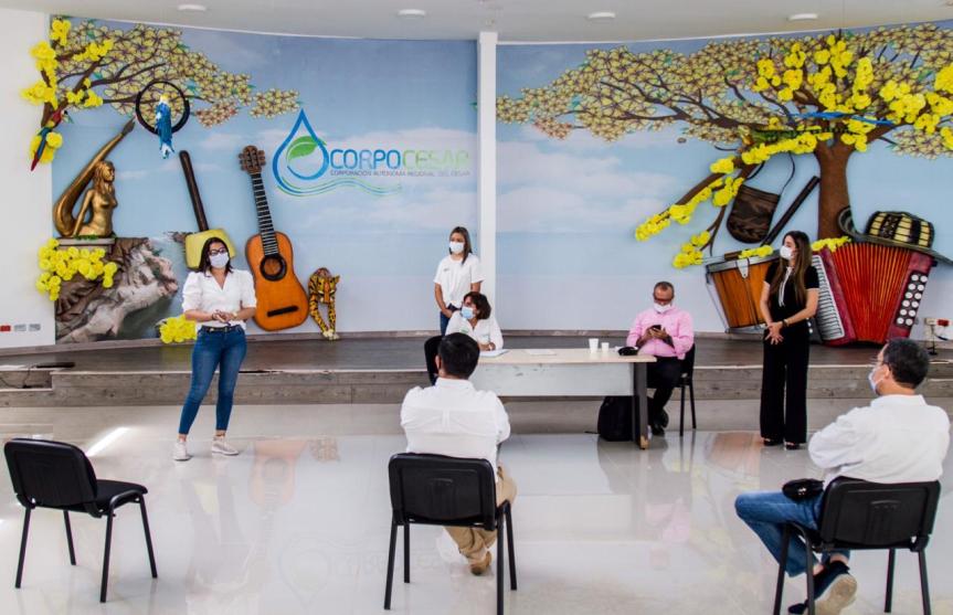 Corpocesar y Federación de Arroceros establecieron acuerdos para trabajar en pro de los recursos&nbsp;naturales