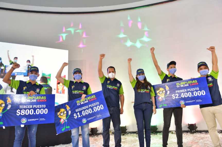 Estudiante de Bosconia ganó Olimpiadas académicas “Es Mejor&nbsp;Saber”