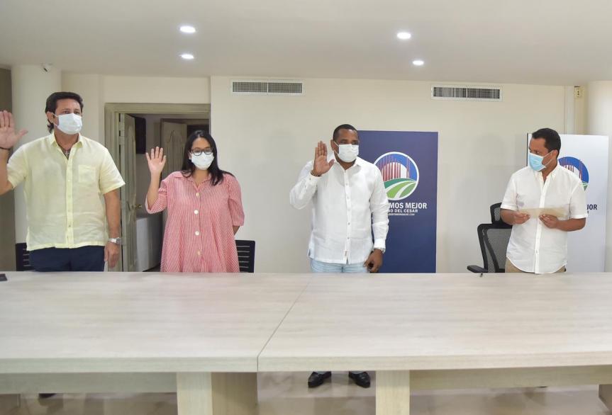 Nuevos funcionarios en gabinete&nbsp;departamental