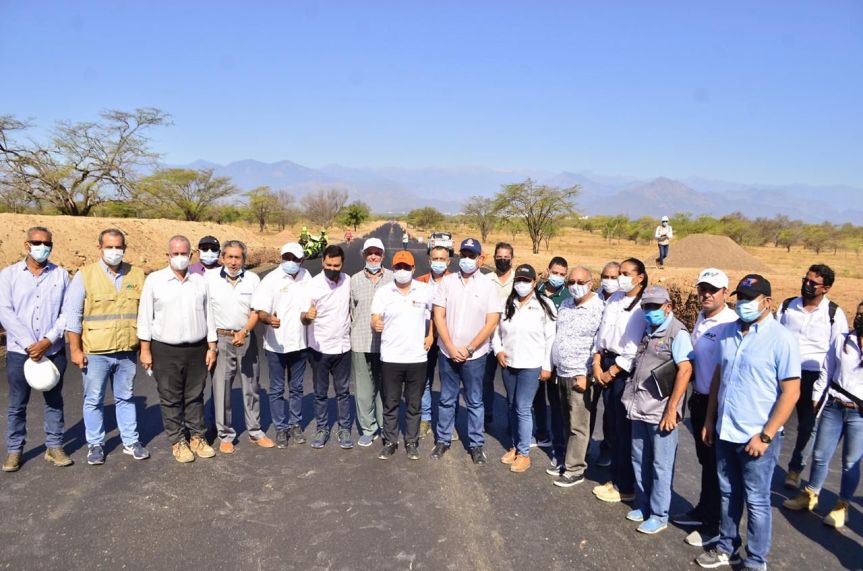 Alcalde Mello Castro acompañó visita del corredor vial Valledupar – La&nbsp;Paz