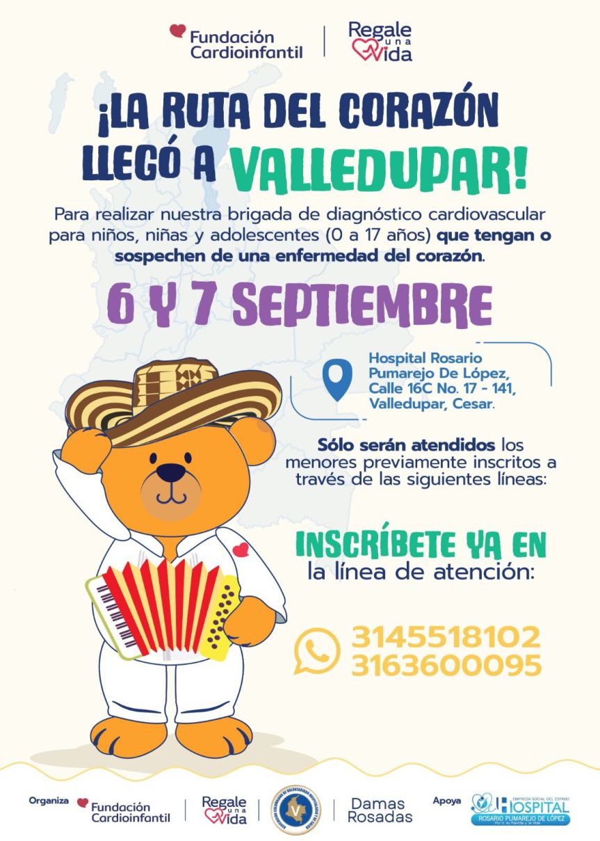 Ruta Del Corazón llega a Valledupar 