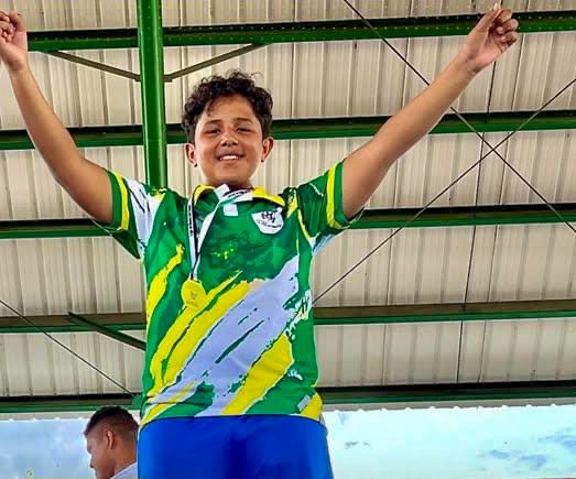 Nuevo campeón nacional de boxeo en la categoría&nbsp;infantil