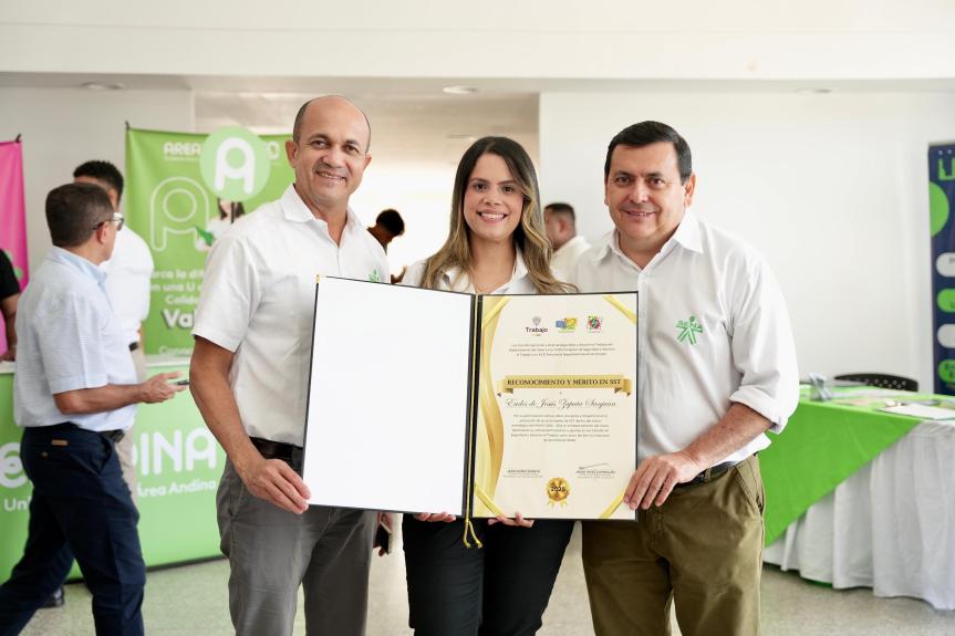 SENA Regional Cesar, reconocido por su compromiso con la Seguridad y Salud en el&nbsp;Trabajo